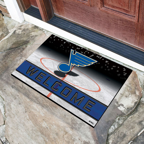 St. Louis Blues Crumb Rubber Door Mat