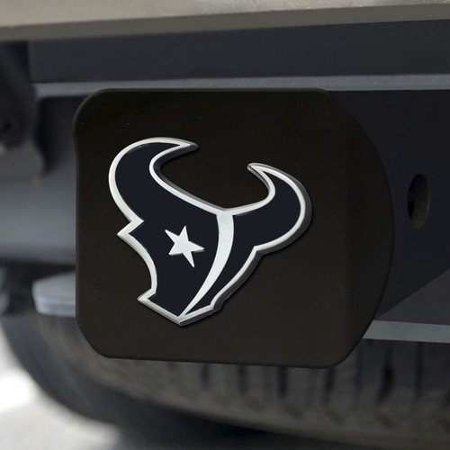 Houston Texans Black Matte Hitch Cover