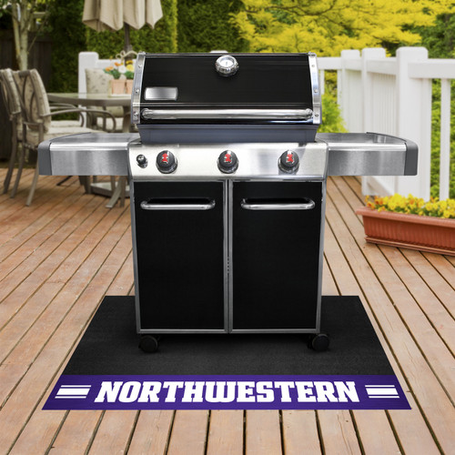 Northwestern Wildcats Grill Mat