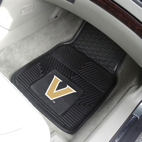 Vanderbilt Commodores Vinyl 2-Piece Car Floor Mats