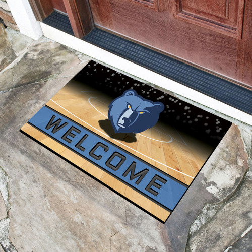 Memphis Grizzlies Crumb Rubber Door Mat