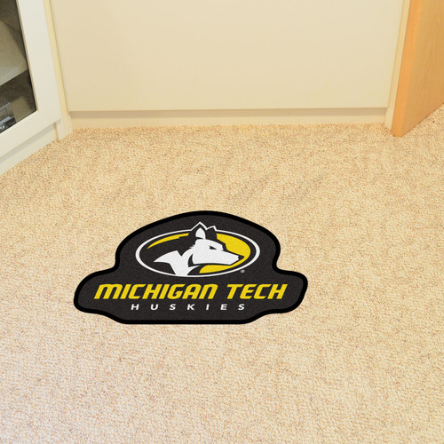 Michigan Tech Huskies Mascot Mat