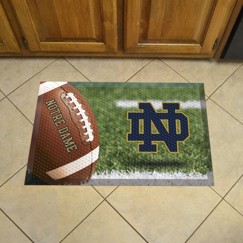 Notre Dame Fighting Irish ND Scraper Door Mat