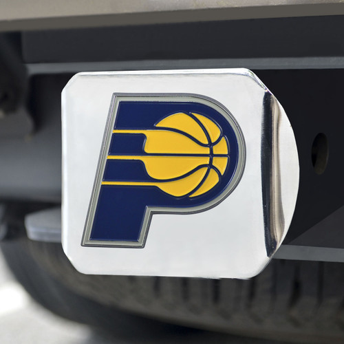 Indiana Pacers Chrome Color Hitch Cover