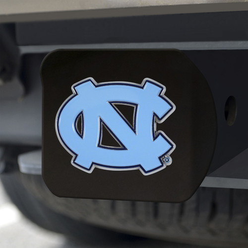 North Carolina Tar Heels Black Color Hitch Cover