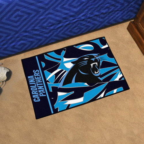 Carolina Panthers Quicksnap Starter Rug