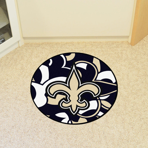 New Orleans Saints Quicksnap Rounded Mat