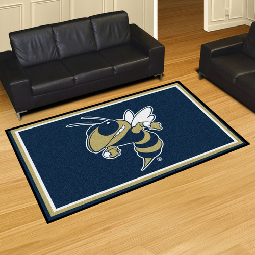 Georgia Tech 5 X 8 Area Rug