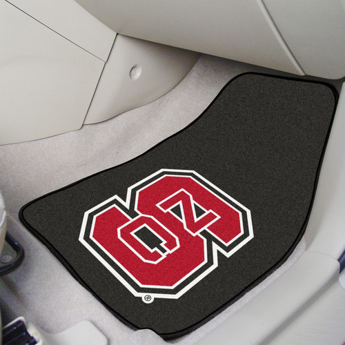 North Carolina State Wolfpack 2-Piece Carpet Car Mats