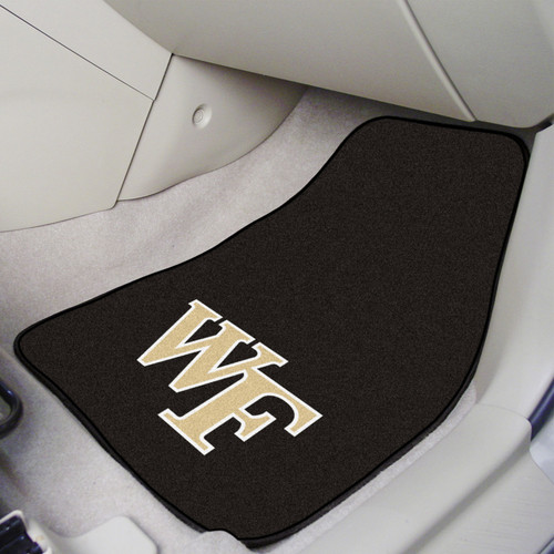 Wake Forest Demon Deacons 2-Piece Carpet Car Mats