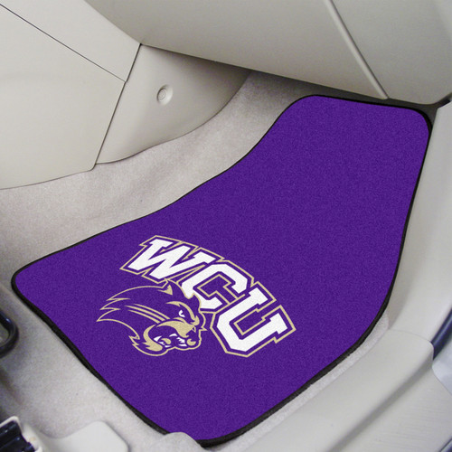 Western Carolina Catamounts 2-Piece Carpet Car Mats