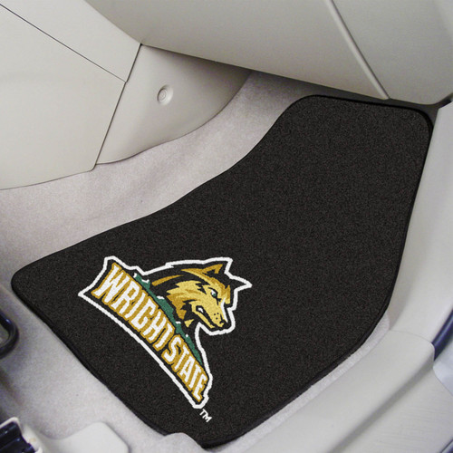 Wright State Raiders 2-Piece Carpet Car Mats