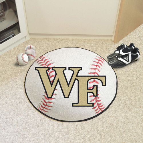 Wake Forest Demon Deacons Baseball Rug