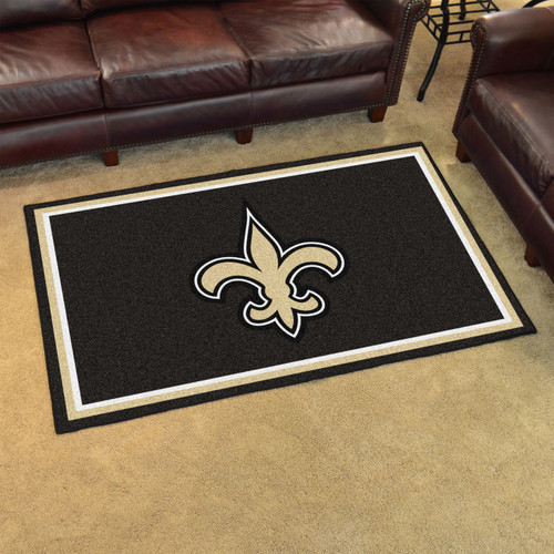 New Orleans Saints 4' x 6' Area Rug