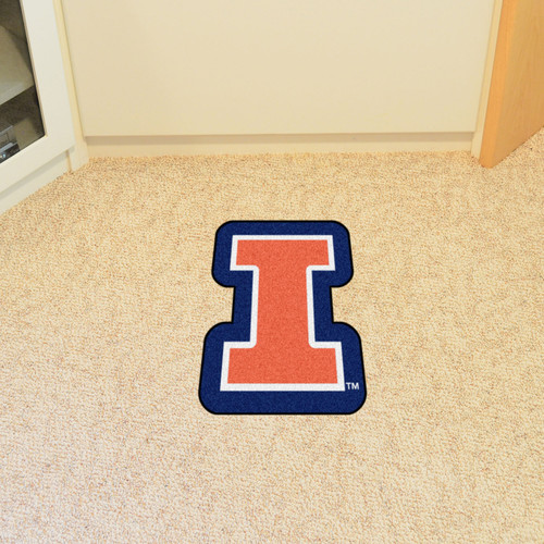 Illinois Fighting Illini Mascot Mat