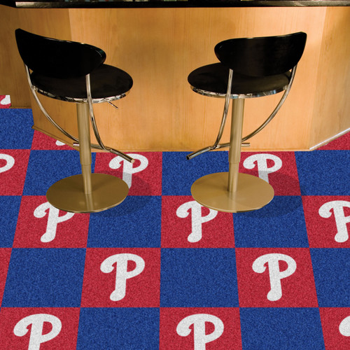 Philadelphia Phillies Team Carpet Tiles