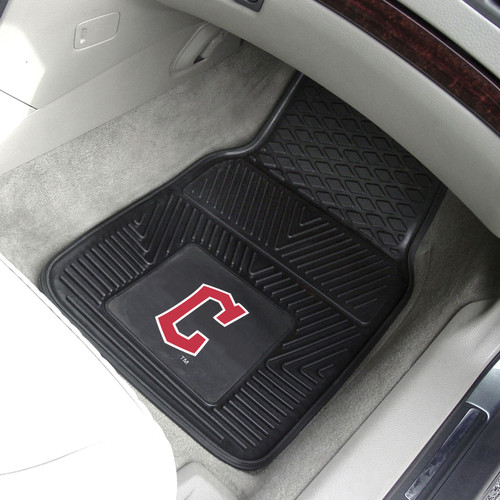 Cleveland Guardians Vinyl 2-Piece Car Floor Mats