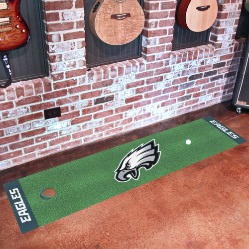 Philadelphia Eagles Golf Putting Green Mat