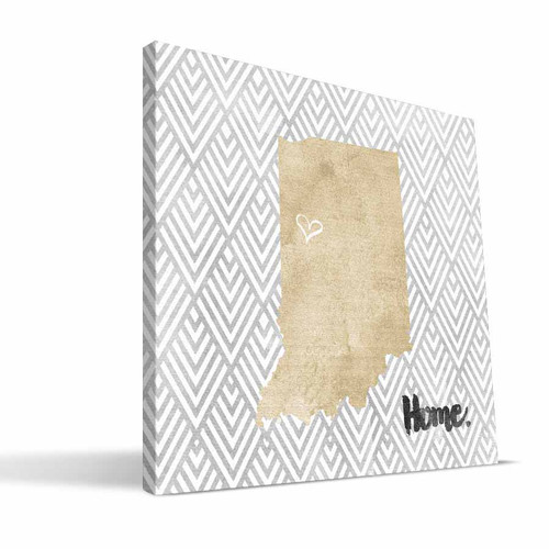 Purdue Boilermakers 12" x 12" Home Canvas Print