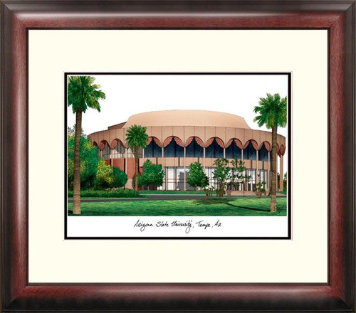 Arizona State Sun Devils Alumnus Framed Lithograph