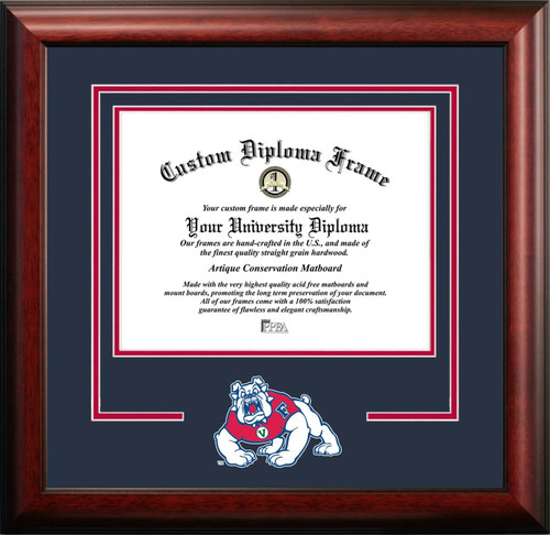 Fresno State Bulldogs Spirit Diploma Frame