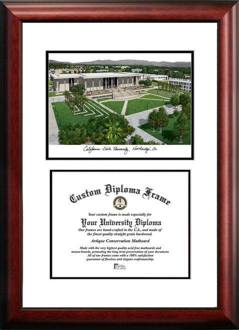 California State Northridge Matadors Scholar Diploma Frame
