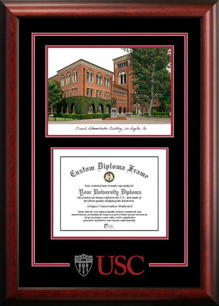 USC Trojans Spirit Graduate Diploma Frame