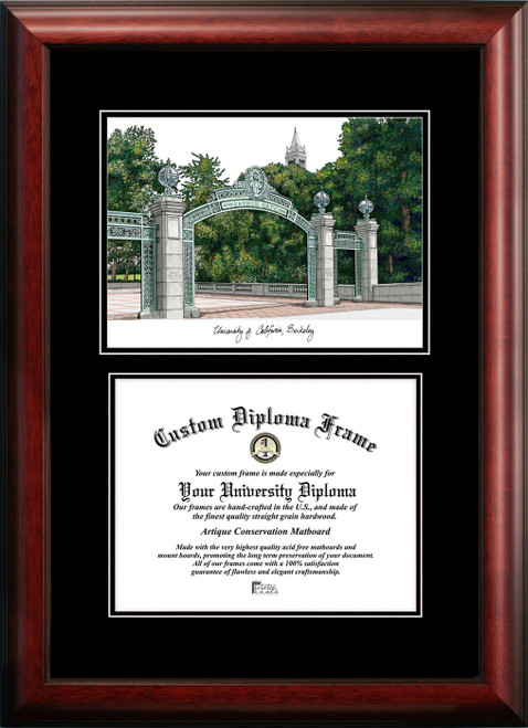 California Golden Bears Diplomate Diploma Frame