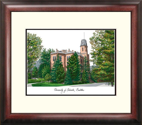 Colorado Buffaloes Alumnus Framed Lithograph
