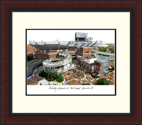 Florida Gators Legacy AlumnFramed Lithograph