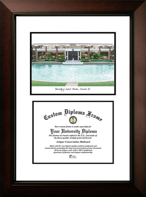 Central Florida Knights Legacy Scholar Diploma Frame