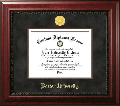 Boston Terriers Executive Diploma Frame