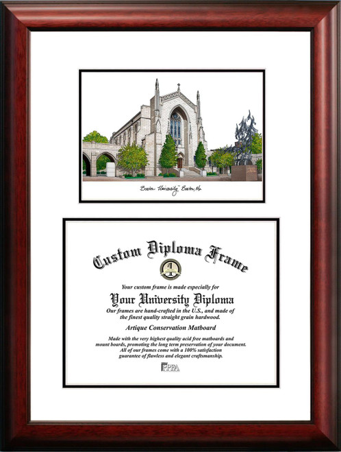 Boston Terriers Scholar Diploma Frame