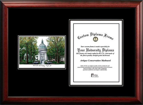 Navy Midshipmen Diplomate Diploma Frame