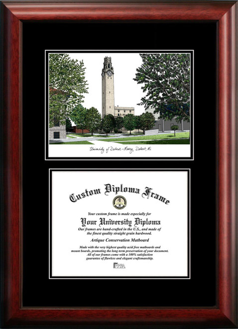 Detroit Mercy Titans Diplomate Diploma Frame