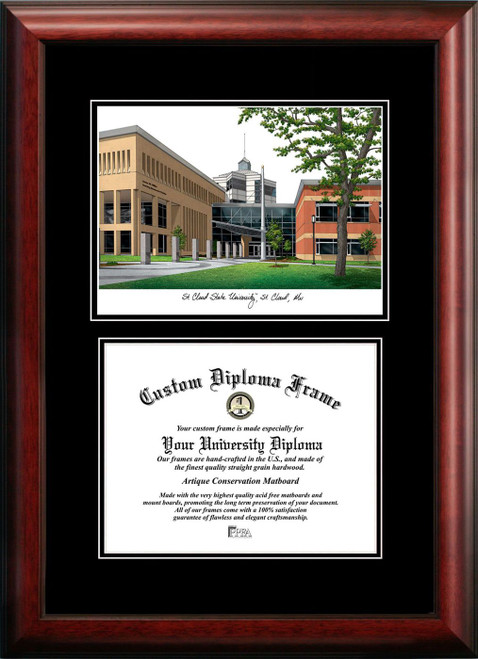 St. Cloud State Huskies Diplomate Diploma Frame