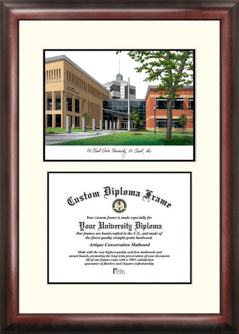 St. Cloud State Huskies Scholar Diploma Frame
