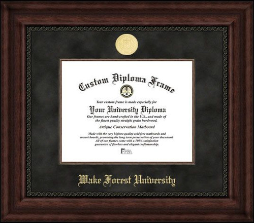 Wake Forest Demon Deacons Executive Diploma Frame