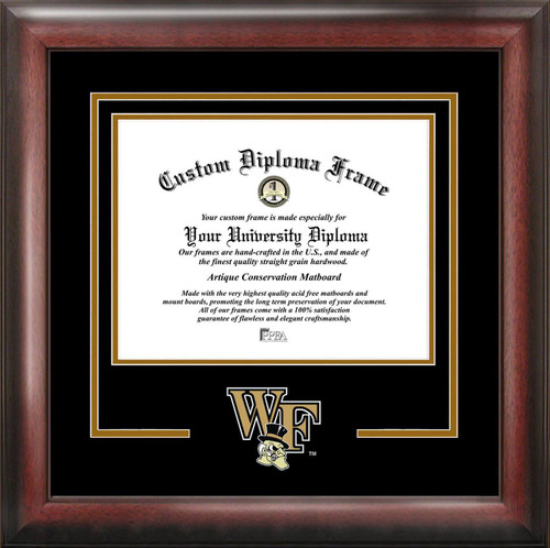 Wake Forest Demon Deacons Spirit Diploma Frame