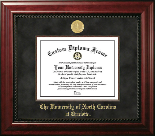 North Carolina Charlotte 49ers Executive Diploma Frame