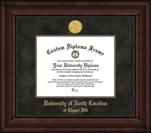 North Carolina Tar Heels Executive Diploma Frame