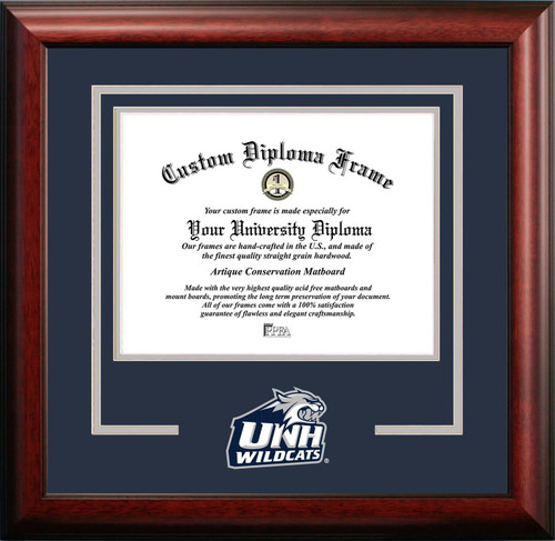 New Hampshire Wildcats Spirit Diploma Frame