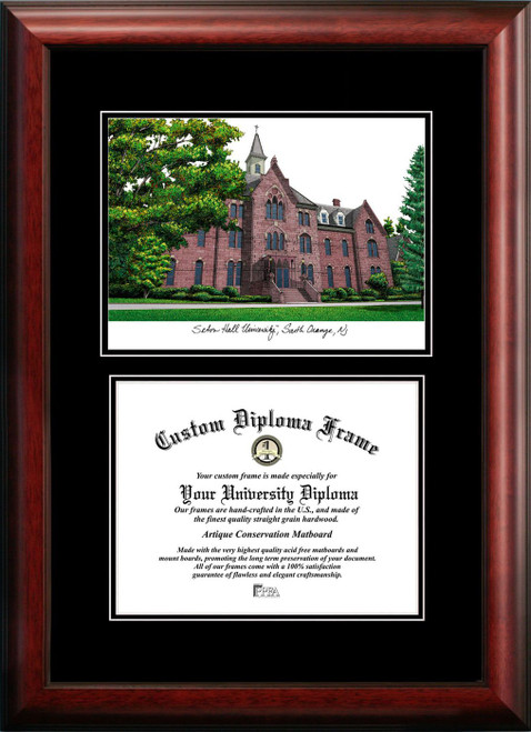 Seton Hall Pirates Diplomate Diploma Frame