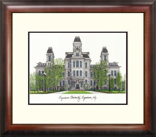 Syracuse Orange Alumnus Framed Lithograph