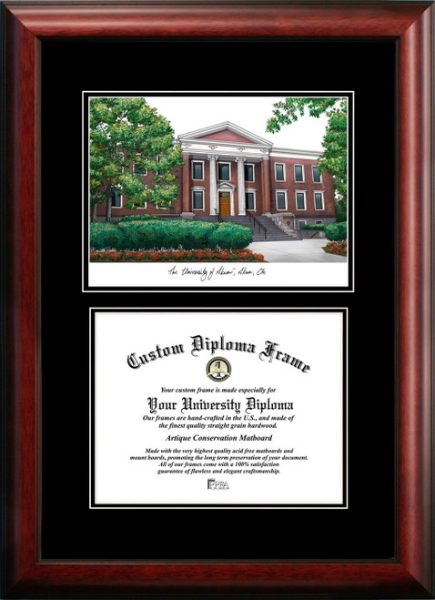 Akron Zips Diplomate Diploma Frame