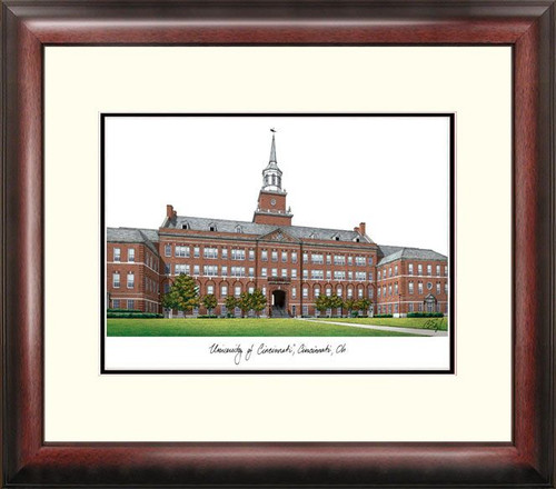 Cincinnati Bearcats Alumnus Framed Lithograph