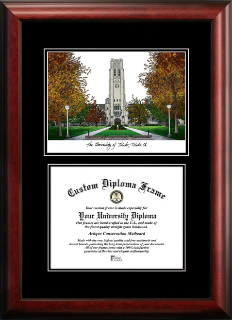 Toledo Rockets Diplomate Diploma Frame