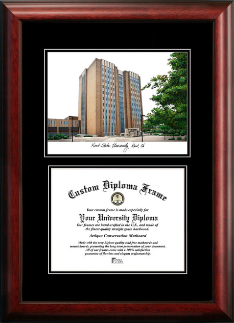 Kent State Golden Flashes Diplomate Diploma Frame