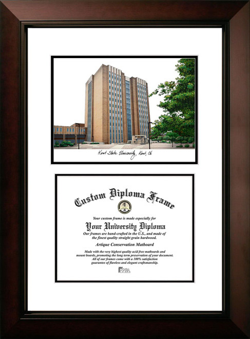 Kent State Golden Flashes Legacy Scholar Diploma Frame