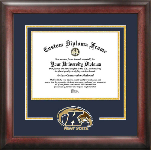 Kent State Golden Flashes Spirit Diploma Frame